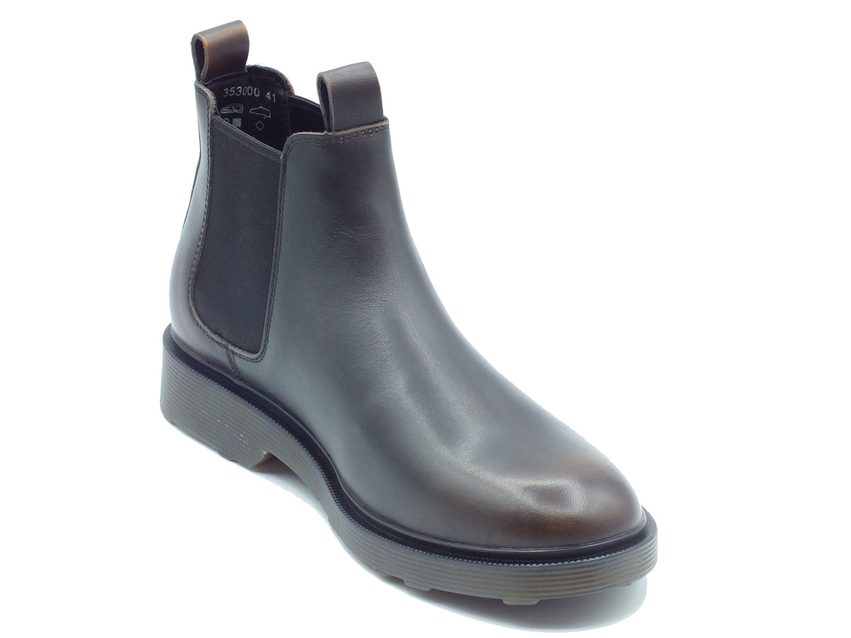 CULT CULT Scarponcini Uomo CLM353000 Ozzy Black Brown pelle marrone Black Brown