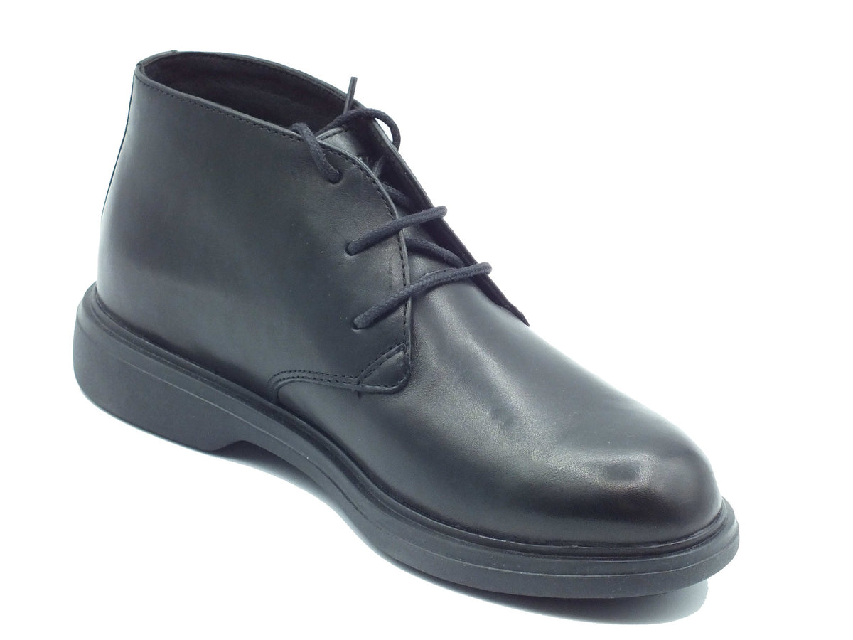 Geox Geox Scarponcini Uomo U16DCB U Ottavio Black pelle nero Black