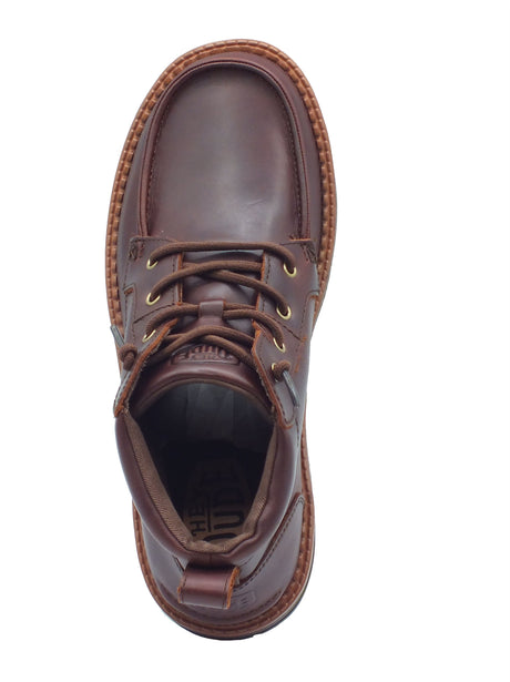 Hey Dude HeyDude 45878 Flint Boot Chocolate Scarponcini per Uomo in pelle marrone Chocolate