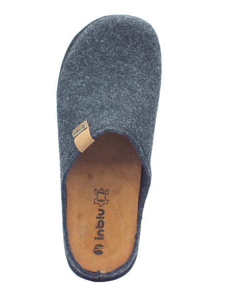 InBlu InBlu Pantofole Uomo SI000025 Grigio lana grigio Grigio