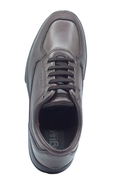 Igi&Co Igi&Co Scarpe Uomo 2115111 Vitello Alfa T.Moro pelle marrone Testa di Moro