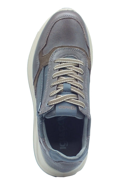 Igi&Co Igi&Co Scarpe Uomo 2138311 Vitello Rag T.Moro pelle marrone testa di moro