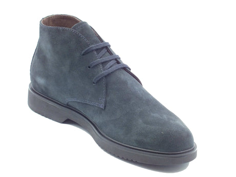 Nero Giardini Nero Giardini Scarponcini Uomo I500850U Arold Col. Blu pelle blu Blu