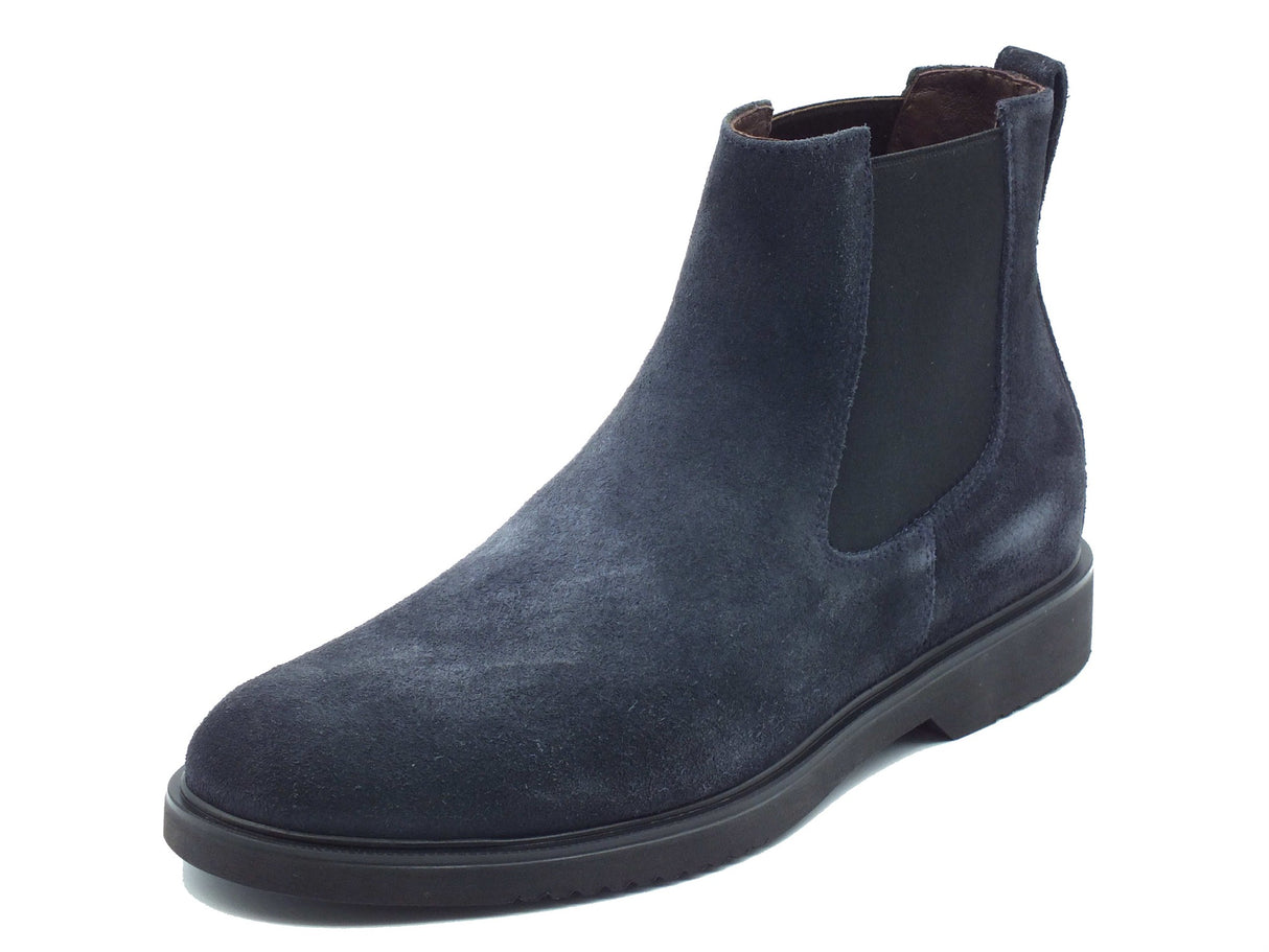 Nero Giardini Nero Giardini Scarponcini Uomo I500851U Arold Col. Blu pelle blu Blu