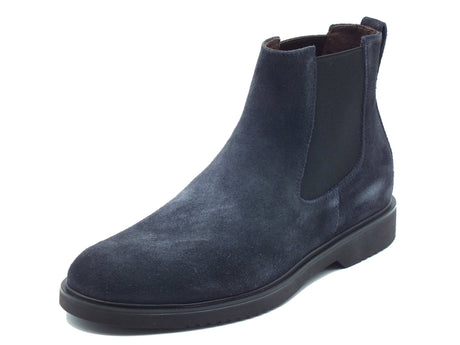 Nero Giardini Nero Giardini Scarponcini Uomo I500851U Arold Col. Blu pelle blu Blu
