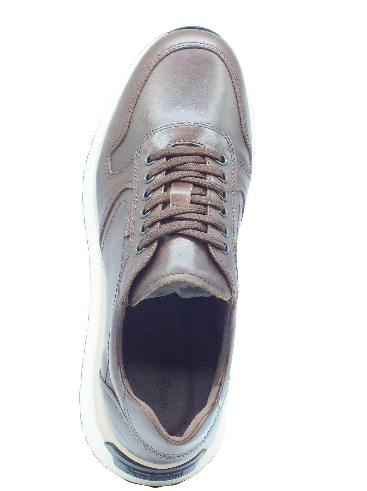 Nero Giardini Nero Giardini Scarpe Uomo I601301U Delavato Beige pelle marrone Beige