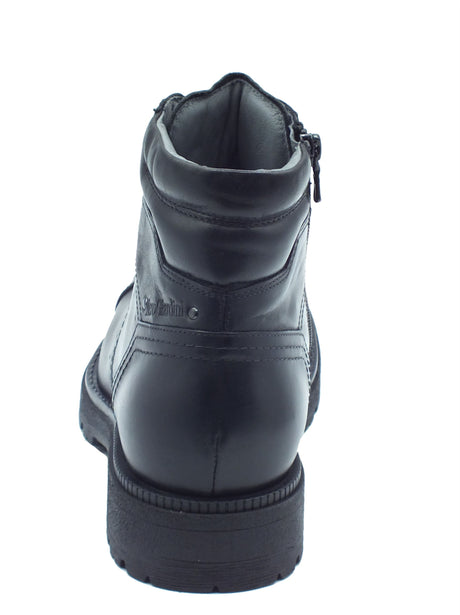 Nero Giardini Nero Giardini Scarponcini Uomo I601400U Twist Col. Nero pelle nero Nero
