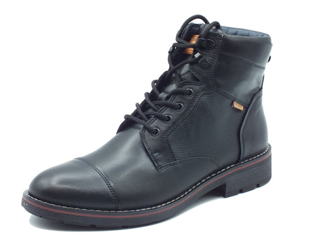 Pikolinos Pikolinos Scarponcini Uomo York M2M-8156C1 Black pelle nero Black