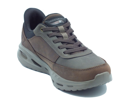 Skechers Skechers Sportive Uomo 210981 Arch Fit Orvan Cocoa pelle marrone Marrone