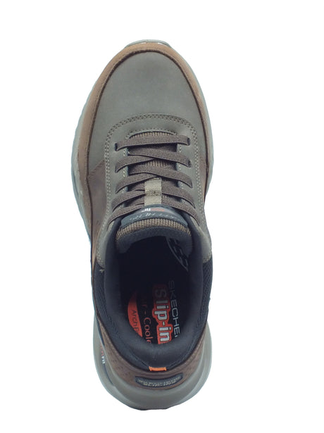 Skechers Skechers Sportive Uomo 210981 Arch Fit Orvan Cocoa pelle marrone Marrone