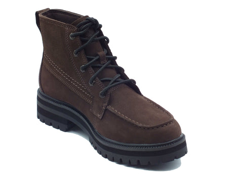 Timberland Timberland Scarponcini Uomo 0A2MUQ Britton Drive Dark Brown pelle marrone Brown