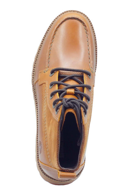 Timberland Timberland Scarponcini Uomo 0A2MUQ Britton Drive Brown Full Grain pelle marrone Brown Full Grain