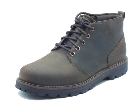 Timberland Timberland Scarponcini Uomo 0A69TW Britton Road Olive Full Grain pelle verde Olive
