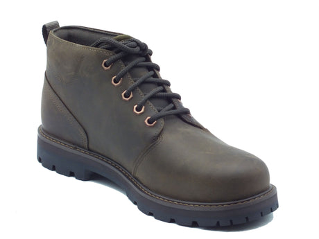 Timberland Timberland Scarponcini Uomo 0A69TW Britton Road Olive Full Grain pelle verde Olive