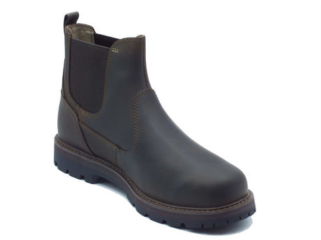 Timberland Timberland Scarponcini Uomo 0A6A4W Britton Road Olive Full Grain pelle marrone Olive Full Grain