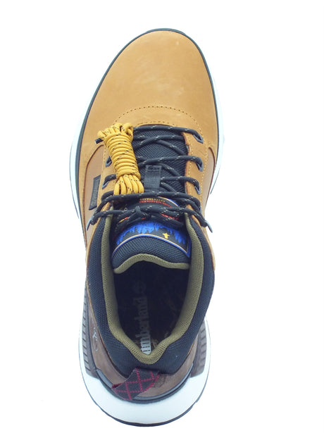 Timberland Timberland Scarponcini Uomo 0A6DKN Field Trekker Brown Nubuck pelle giallo giallo