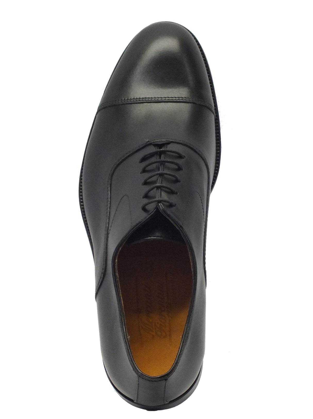 Mercanti Fiorentini Scarpe made in Italy classiche per uomo in vera pelle nera Nero