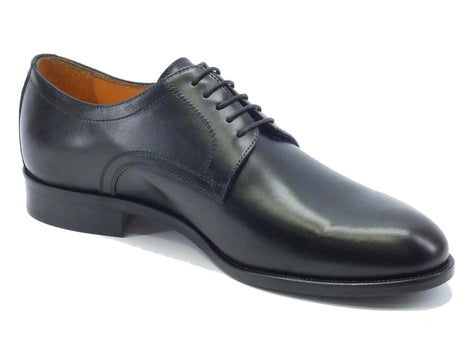 Mercanti Fiorentini Scarpe classiche made in Italy per uomo in vera pelle nera Nero