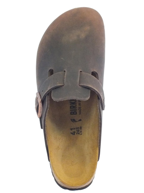 Birkenstock Birkenstock Sandali Uomo 0860133 Boston BS Habana pelle marrone Habana