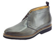 Mercanti Fiorentini Scarpe Mercanti Fiorentini per uomo modello Nairobi in pelle grigia spazzolata nera Grey