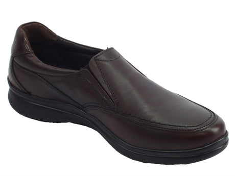 Zen Mocassini Zen per uomo in pelle toscano con sottopiede estraibile Toscano