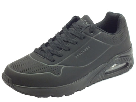Skechers Skechers Street Los Angeles 52458/BBK Uno Stand on Air Black Scarpe sportive Uomo nere Black