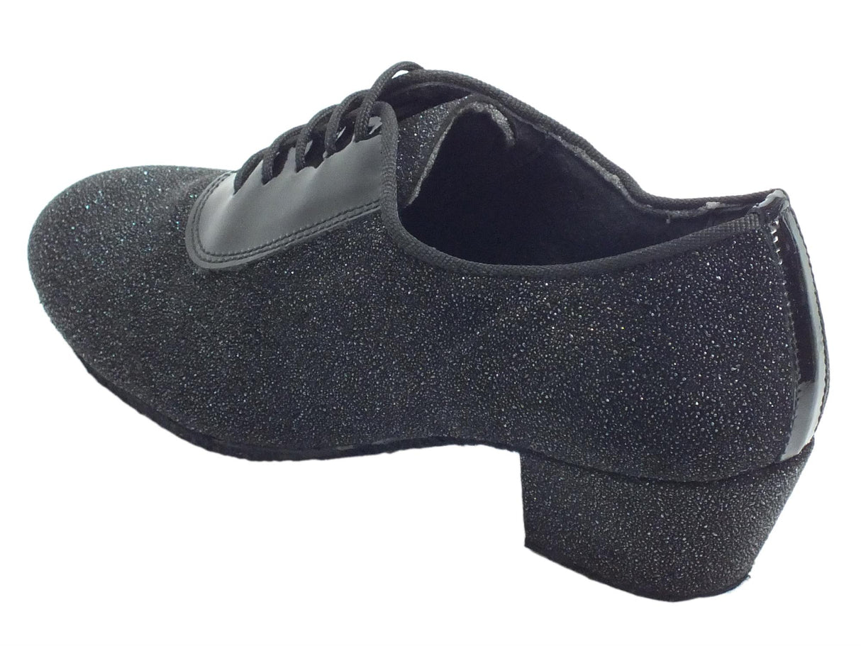 Vitiello dance shoes Scarpa da donna per allenamento ballo tessuto jam nero tacco 40 nero