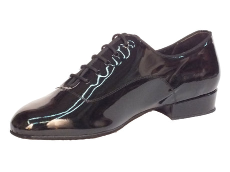 Vitiello dance shoes Scarpa da uomo per spettacolo da sala in vernice nero nero