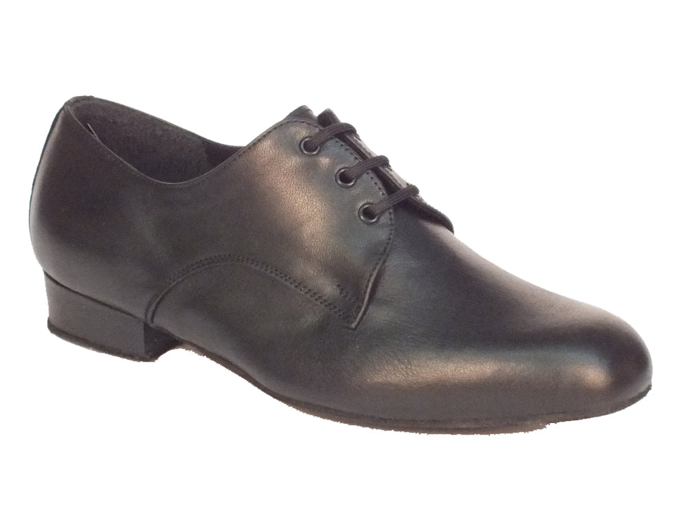 Vitiello dance shoes Scarpa da ballo per ragazzo in pelle nera Nero