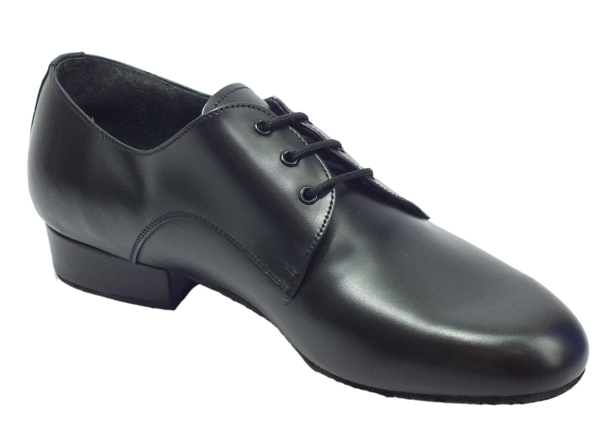 Vitiello dance shoes Scarpa da uomo per ballo standard nappa nero Nero