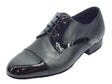 Vitiello dance shoes Scarpa da uomo per ballo standard in nappa e verniciato colore nero Nero